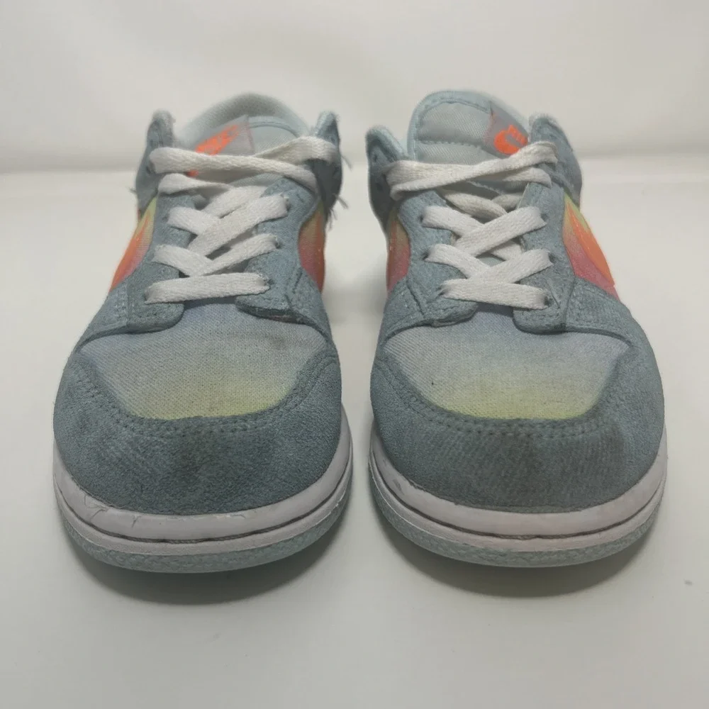 Nike‎ Dunk Low 'Heat Map' (PS) Sz 2.5Y, Women's Sz 4 Glacier Blue HF4789-474